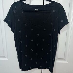 black Victoria’s Secret PINK T shirt